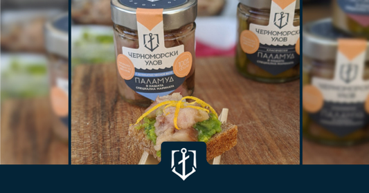 Пролетни хапки с маринован паламуд