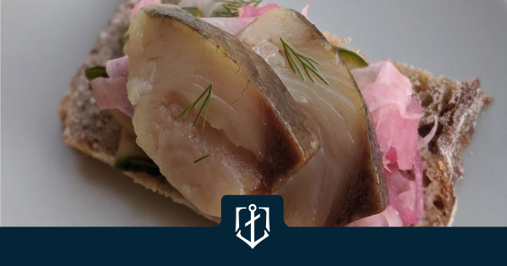 Зимна салата с паламуд